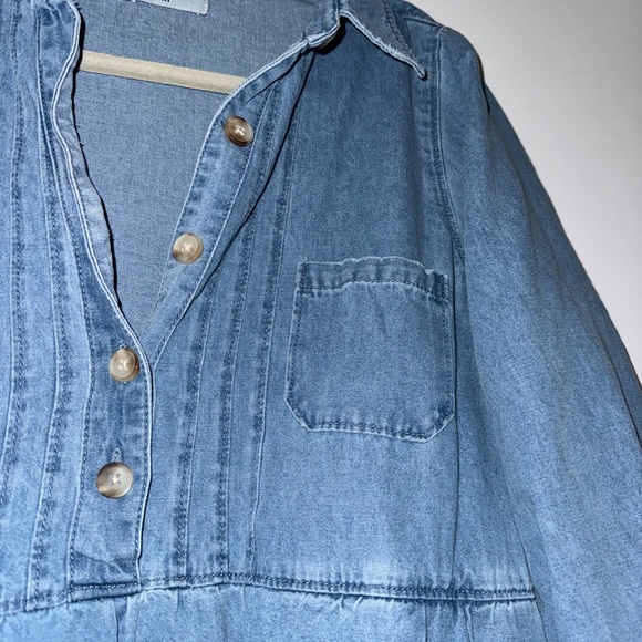 Show Me Your Mumu Louisiana Denim Dress size medium - Picture 4 of 6